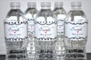 Water Bottle Decorative Labels Set of 10