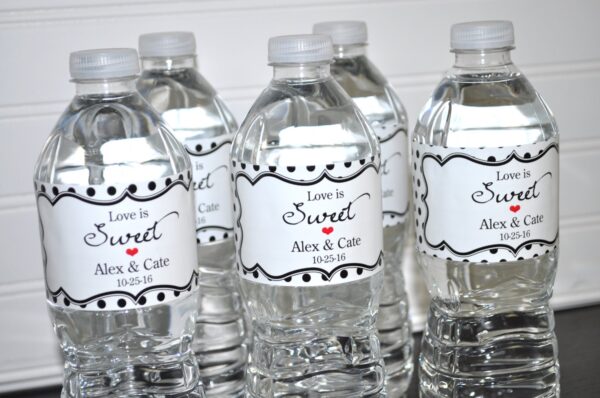 Water Bottle Decorative Labels Set of 10 - Image 3