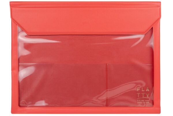 Red Organizer Pouch A5