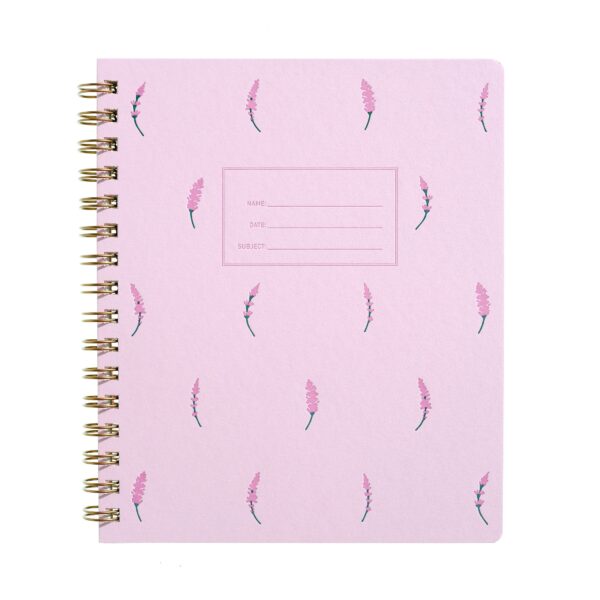 Standard Notebook Lavender Design