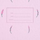 Standard Notebook Lavender Design