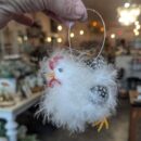 Soft Feathered Bird Ornament