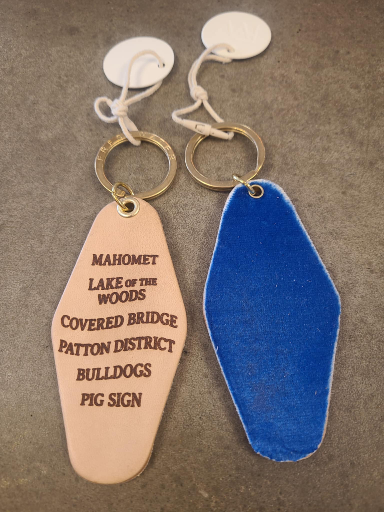 Favorite Town Keychain - Image 3
