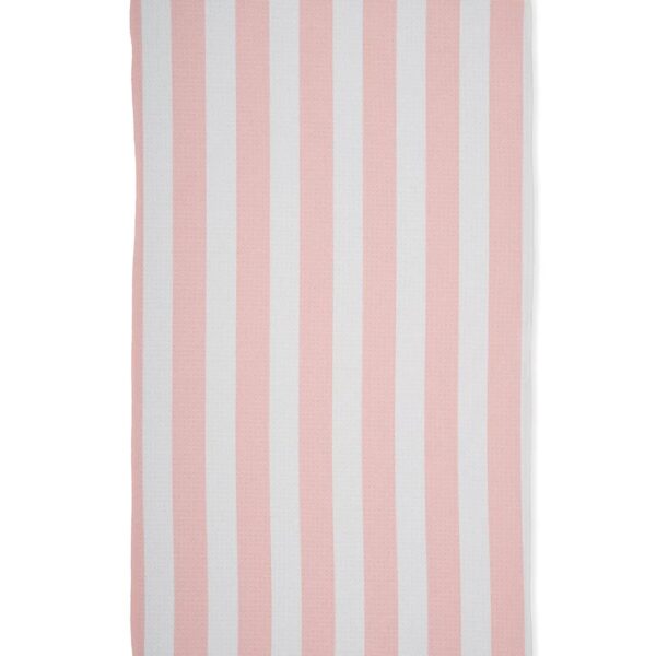 Bold Pink Stripes Summer Towel