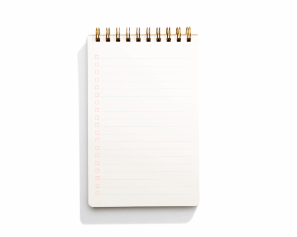 Task List Notepad Pool