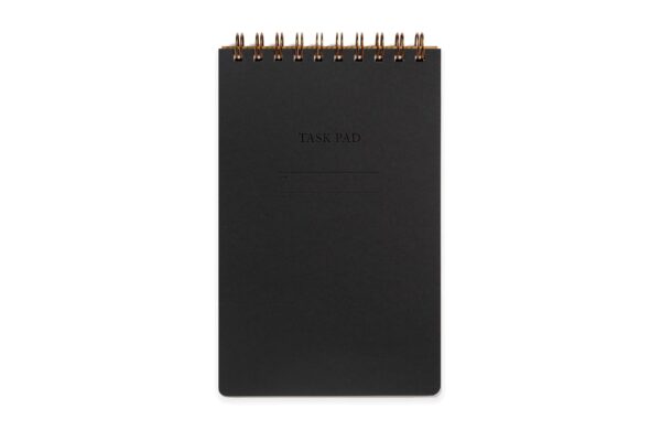 Task Planner Notebook Black