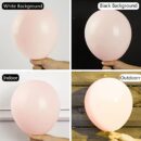 Pastel Pink Party Balloons 50 pcs 12 inch Latex Balloons