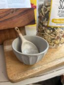 mini white decorative bowl