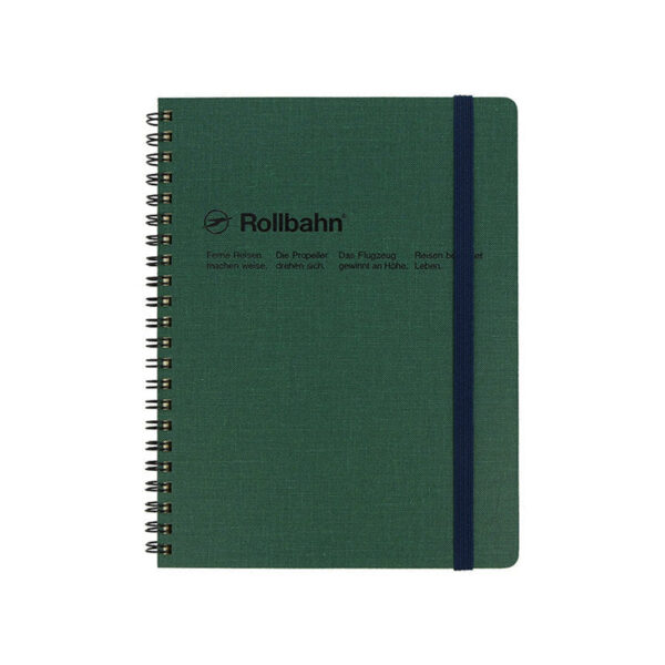 Textured Cover Notebook Green