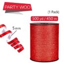 Red Curling Ribbon for Crafts