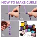 Purple Iridescent Curling Ribbon for Crafts