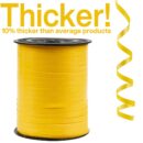 Yellow Curling Ribbon for Crafts and Decorations