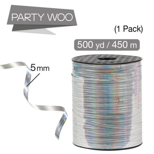 Metallic Curling Ribbon - Silver