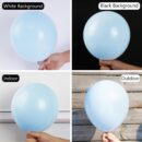 Pastel Blue Party Balloons Variety Pack