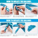 Pastel Blue Party Balloons Variety Pack