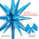 Pastel Blue Party Balloons Variety Pack