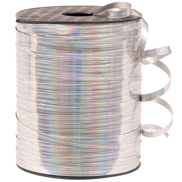 Metallic Curling Ribbon - Silver - Image 4