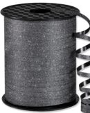 Black Glitter Curling Ribbon for Crafts