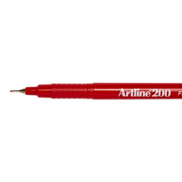 Fine Line Pen 0.4mm Red