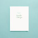 Affectionate Greeting Card
