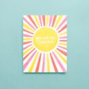 Sunbeam Greeting Card