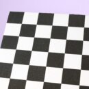black pattern card set