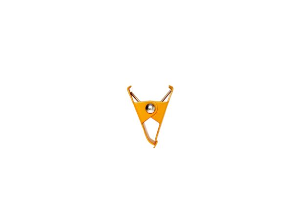 metal clip, 5cm, yellow - Image 2
