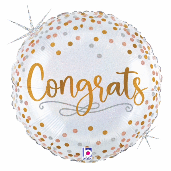 celebration balloon metallic shine 18 inch foil balloon