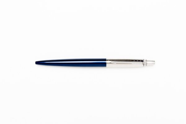 Classic Slim Ballpoint Pen in Royal Blue - Image 2
