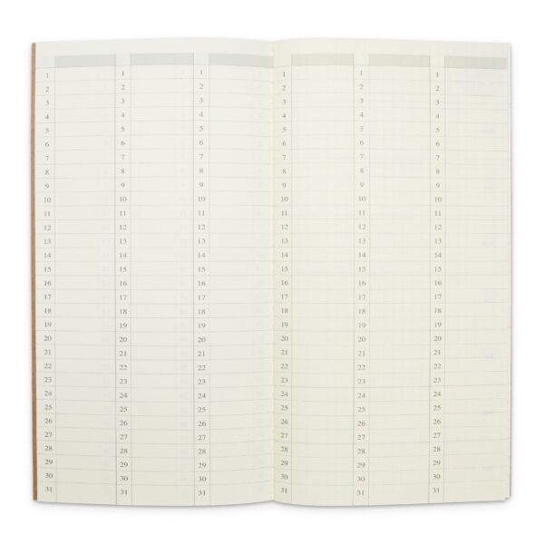 notebook folio size green