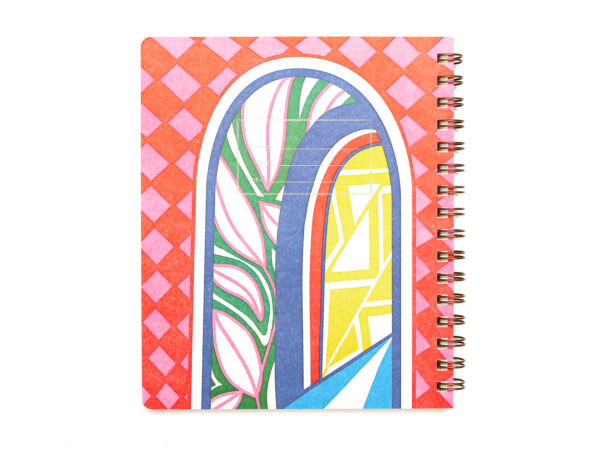 Standard Notebook with Botanical Design