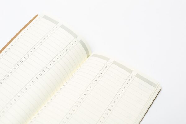 notebook folio size green - Image 3