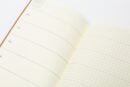 notebook folio size green