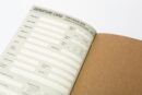 notebook folio size green
