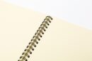 spiral notebook black