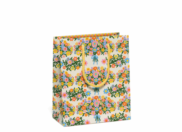 bouquet of floral gift bag