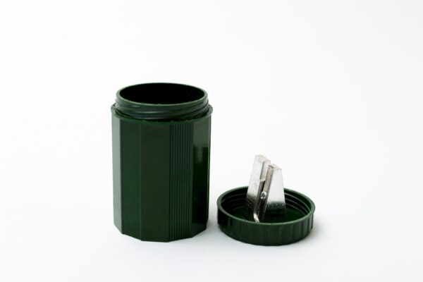 plastic sharpener green