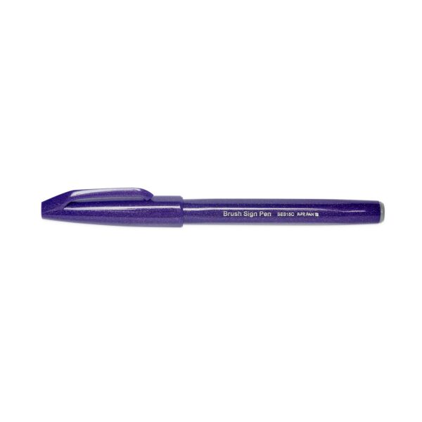Sign Brush Pen Violet