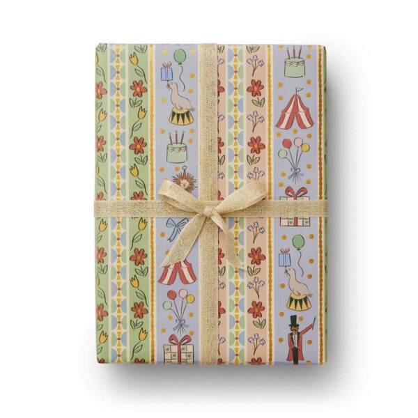 festive continuous wrap