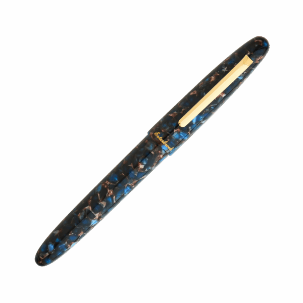 Blue fountain pen fine