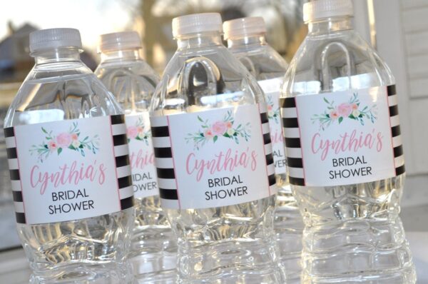 water bottle labels for special events - Image 2