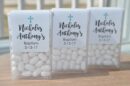 Baptism Party Mint Favors with Personalized Labels Set of 24