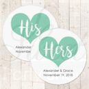 Couple's Favorite Treat Stickers Set