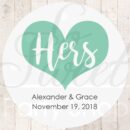 Couple's Favorite Treat Stickers Set