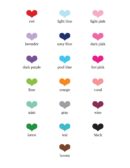 Couple's Favorite Treat Stickers Set