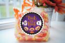 Halloween party favor stickers set of 24