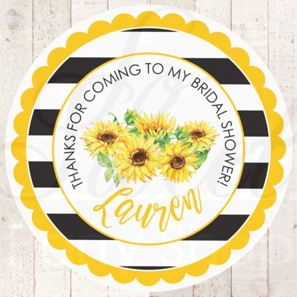 Wedding Favor Sticker Set