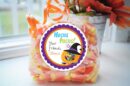 Halloween party favor stickers set of 24