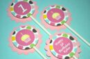 Birthday Favor Sticker Labels Set of 24