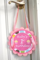 Birthday Favor Sticker Labels Set of 24